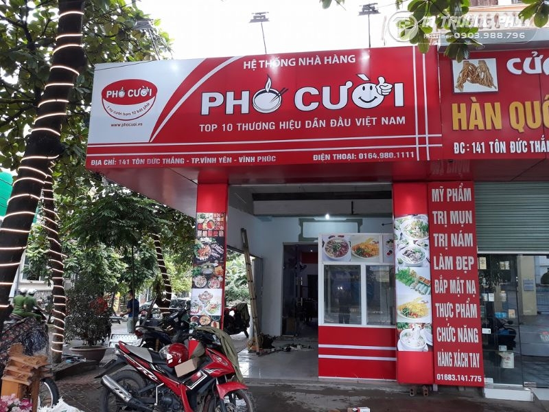 bảng hiệu qu&aacute;n ăn s&aacute;ng