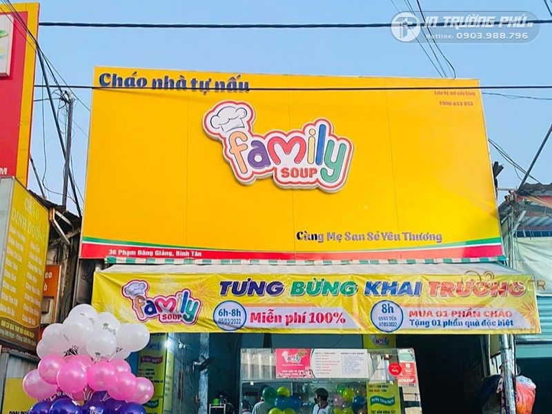bảng hiệu ăn s&aacute;ng