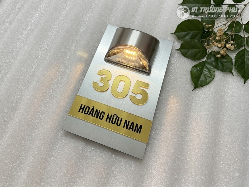 biển số nh&agrave; đ&egrave;n led
