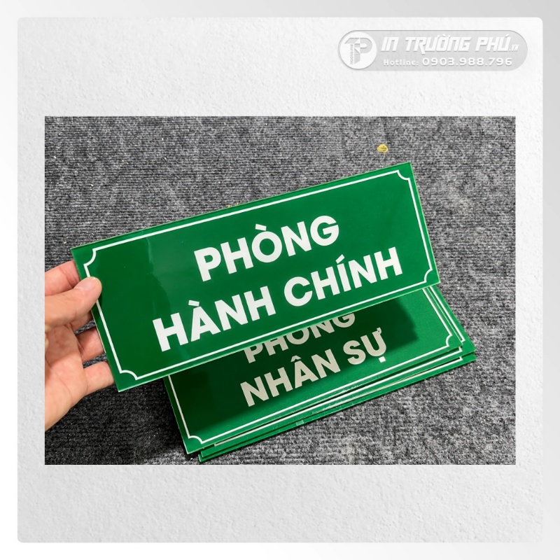 Biển tên phòng ban