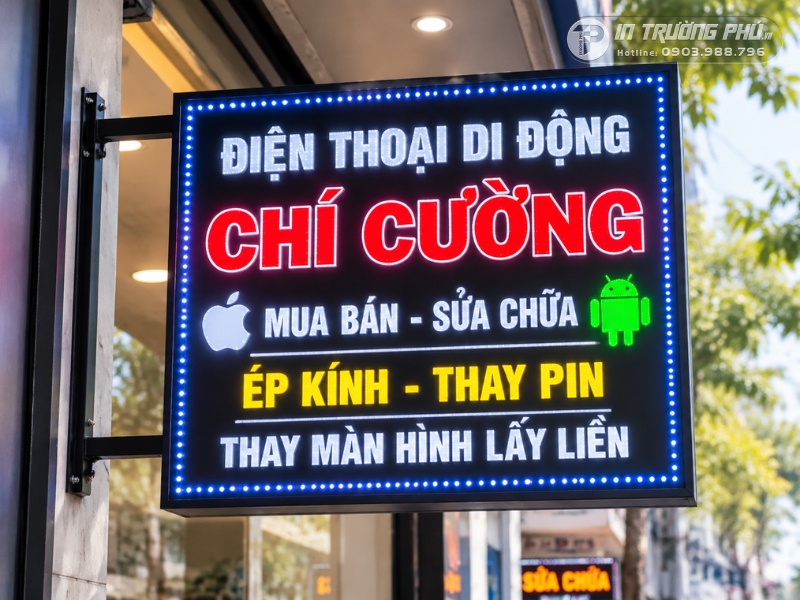 Biển vẫy điện thoại đẹp