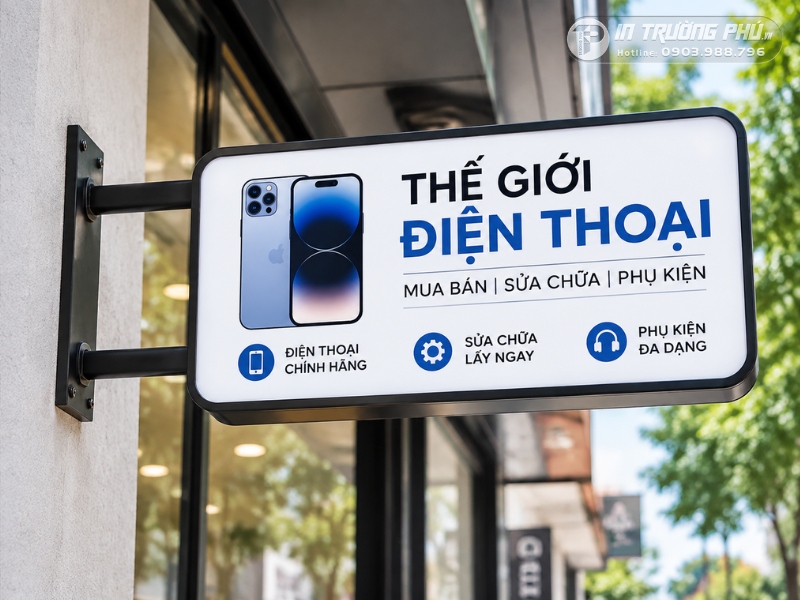 Biển vẫy điện thoại
