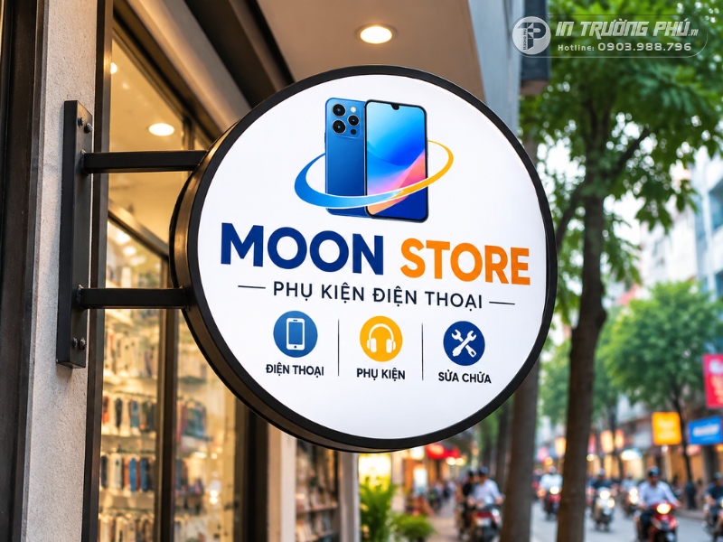 Biển vẫy điện thoại đẹp