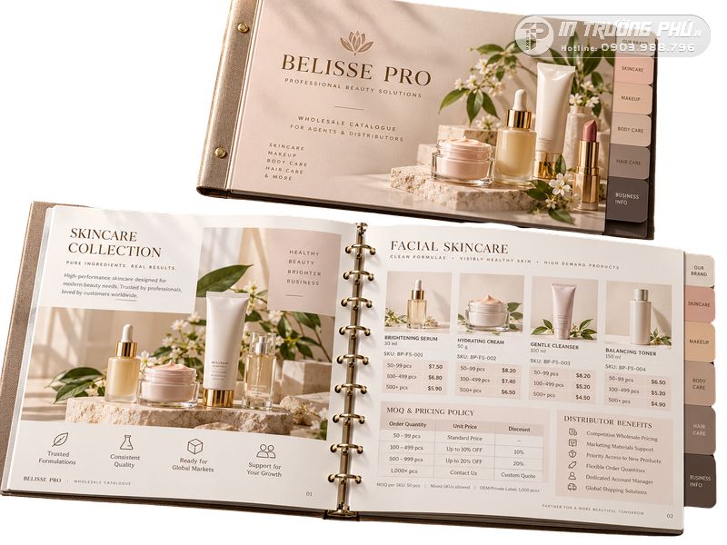 catalogue mỹ phẩm