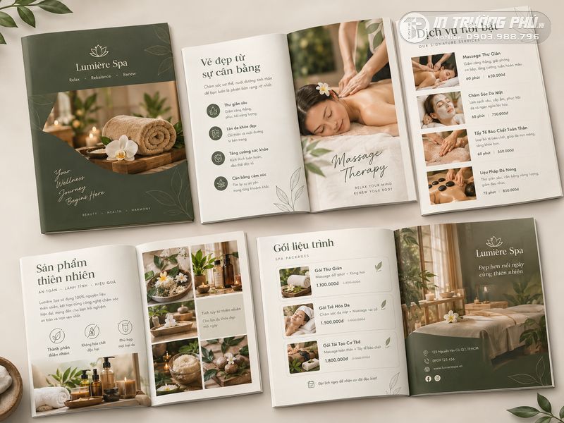catalogue thẩm mỹ viện