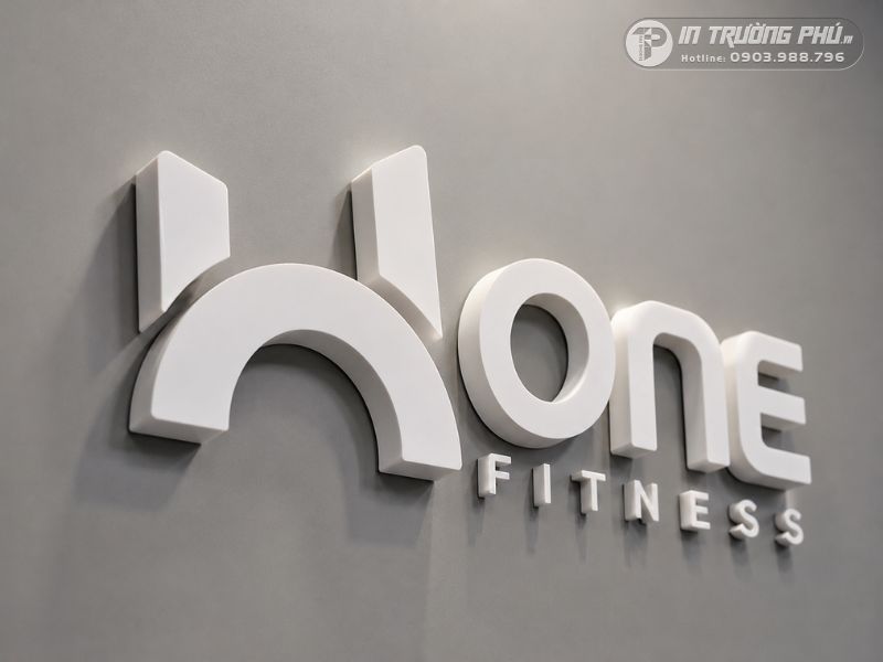 Chữ nổi mica ch&acirc;n formex