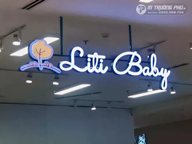 Ưu điểm của chữ nổi mica đ&egrave;n led
