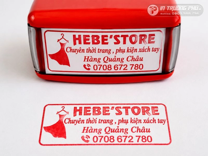 khắc dấu cửa h&agrave;ng
