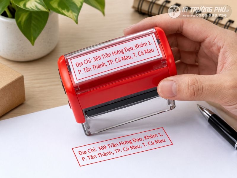 mẫu dấu địa chỉ đẹp