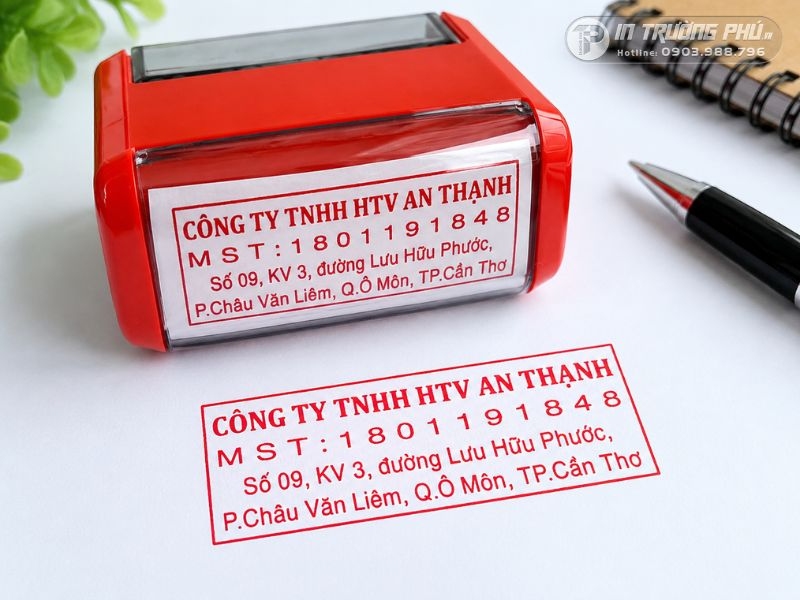 khắc dấu địa chỉ