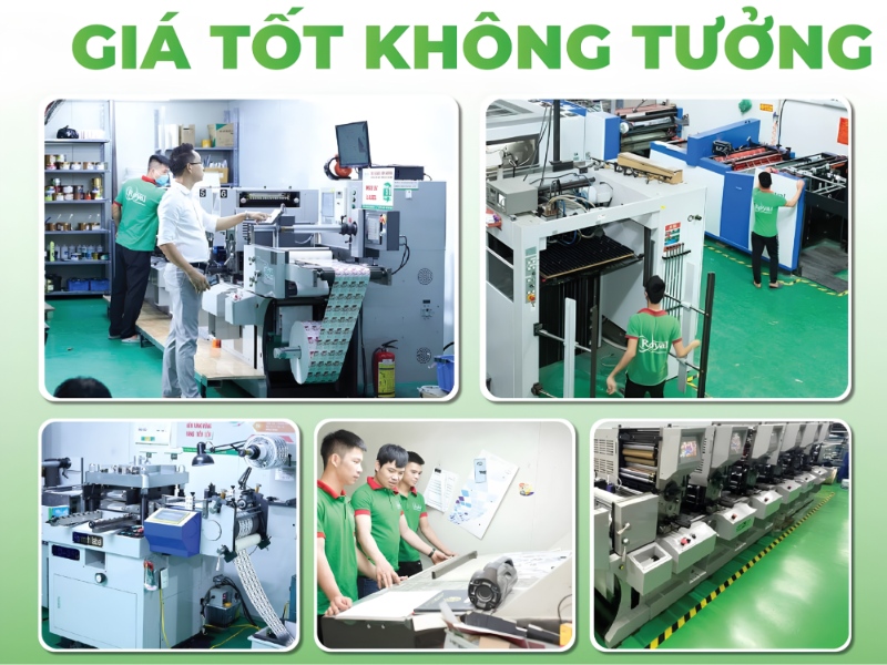 C&ocirc;ng ty in nh&atilde;n m&aacute;c quần &aacute;o