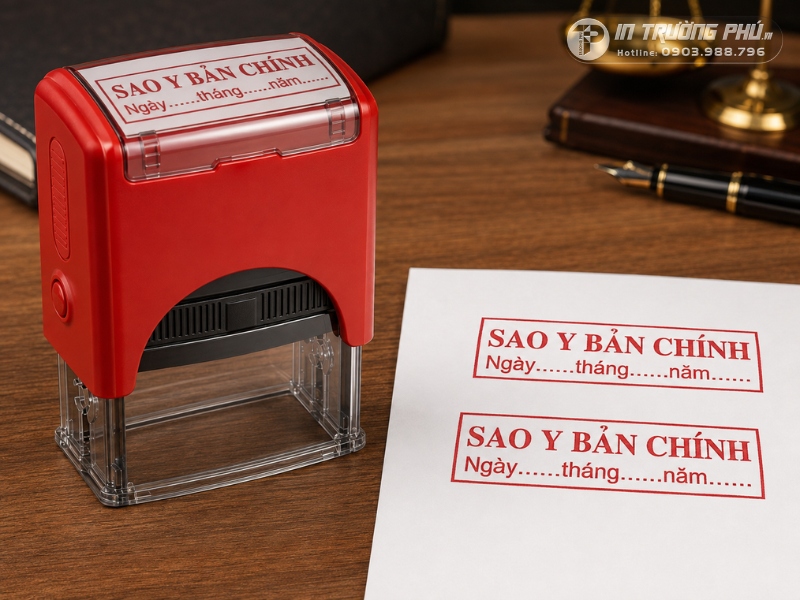 con dấu sao y bản ch&iacute;nh