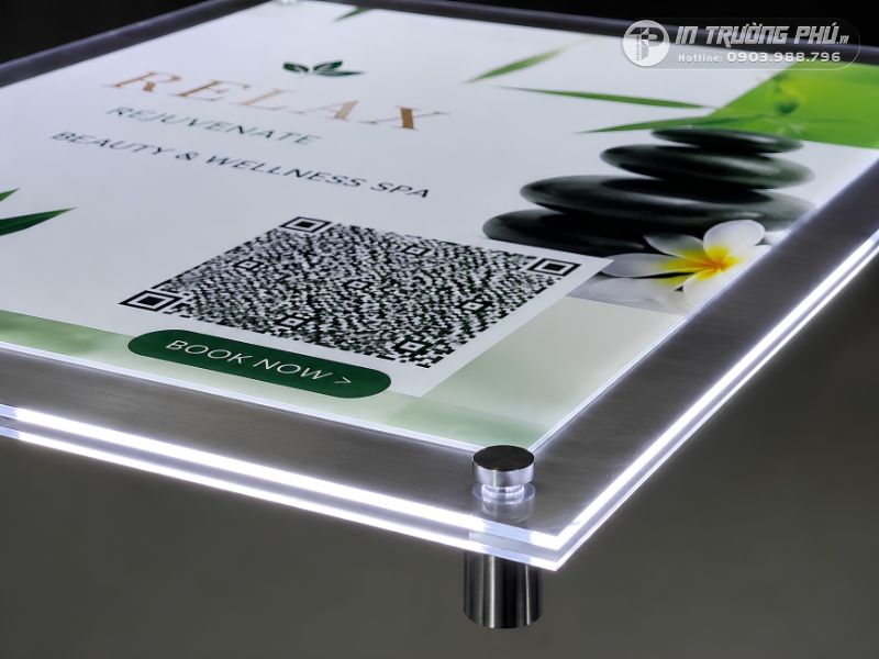 Hộp đ&egrave;n led si&ecirc;u mỏng