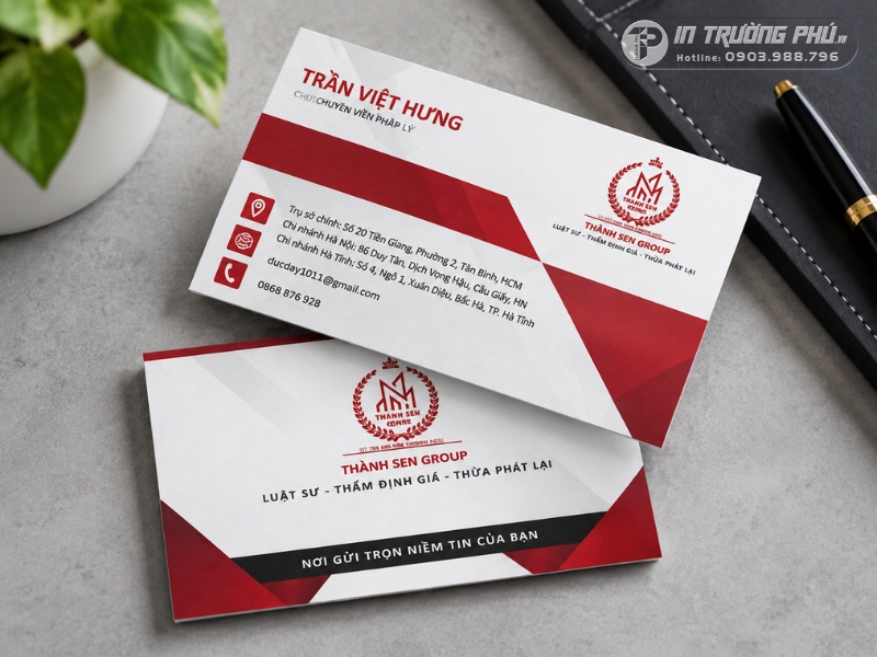 Ưu điểm khi in card offset
