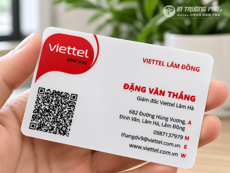 Chất liệu giấy nhựa đục trắng sữa gi&uacute;p th&ocirc;ng tin in ấn hiển thị sắc n&eacute;t 