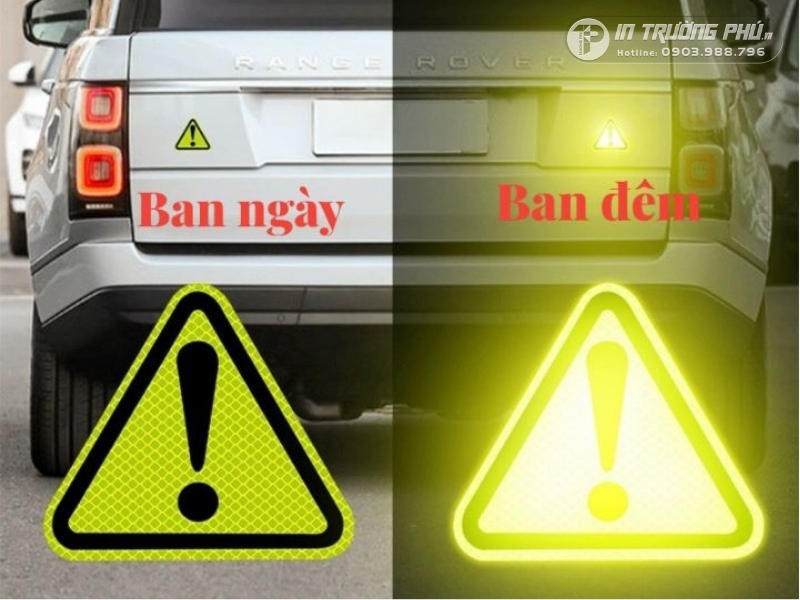 Ứng dụng thực tế của decal phản quang tr&ecirc;n đu&ocirc;i xe tải ban đ&ecirc;m