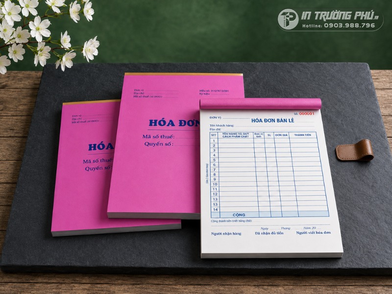 H&oacute;a đơn 1 li&ecirc;n l&agrave; bi&ecirc;n nhận b&aacute;n lẻ gọn nhẹ