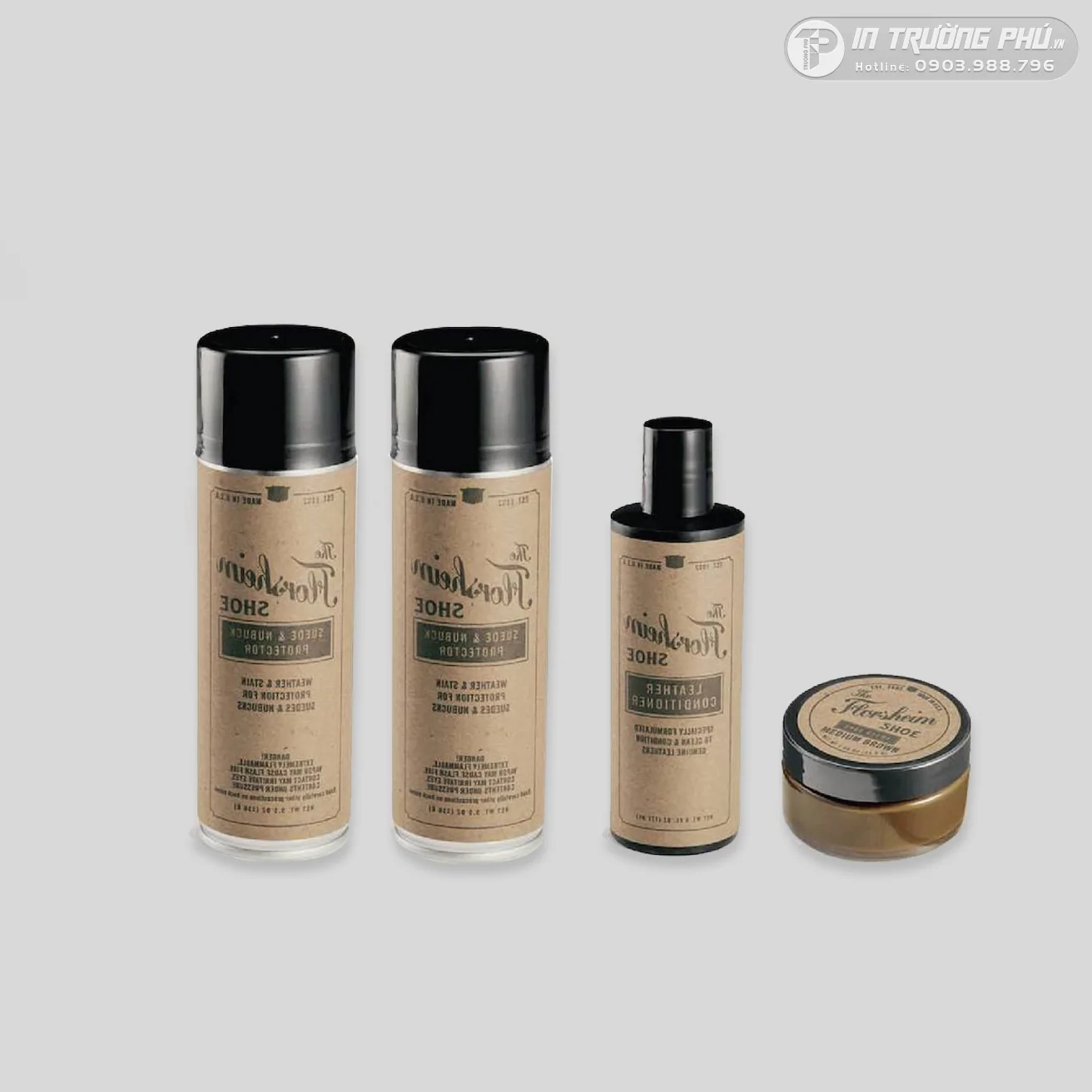 Ảnh 1: Mẫu tem nh&atilde;n mỹ phẩm cao cấp d&aacute;n chai lọ serum tinh tế