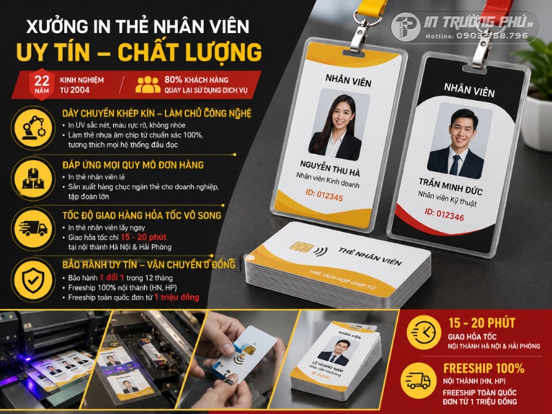 in thẻ nh&acirc;n vi&ecirc;n