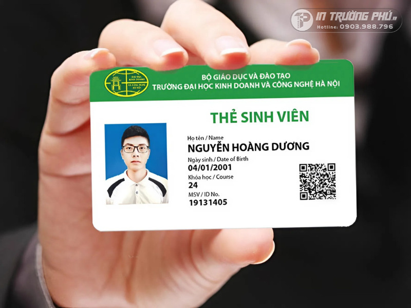in thẻ nhựa sinh vi&ecirc;n