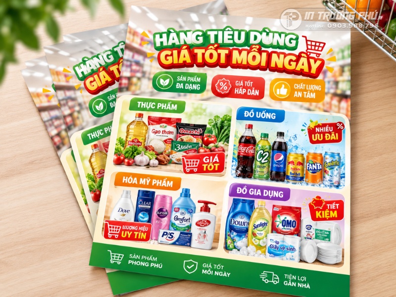 In tờ rơi si&ecirc;u thị