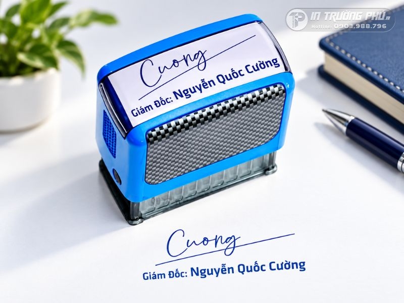 khắc dấu gi&aacute;m đốc