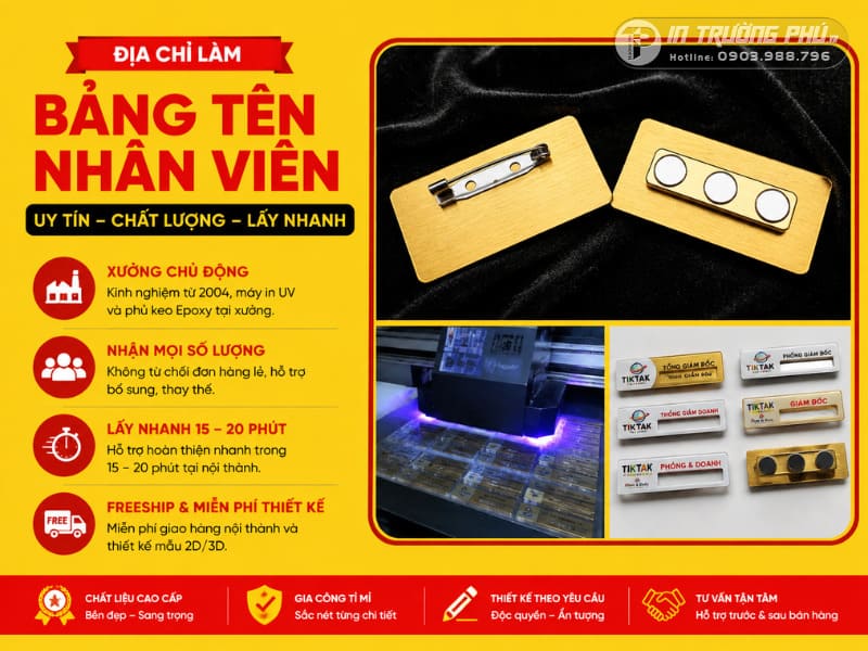 l&agrave;m bảng t&ecirc;n nh&acirc;n vi&ecirc;n