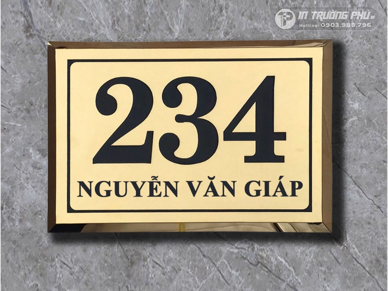 L&agrave;m biển số nh&agrave; tại hải ph&ograve;ng