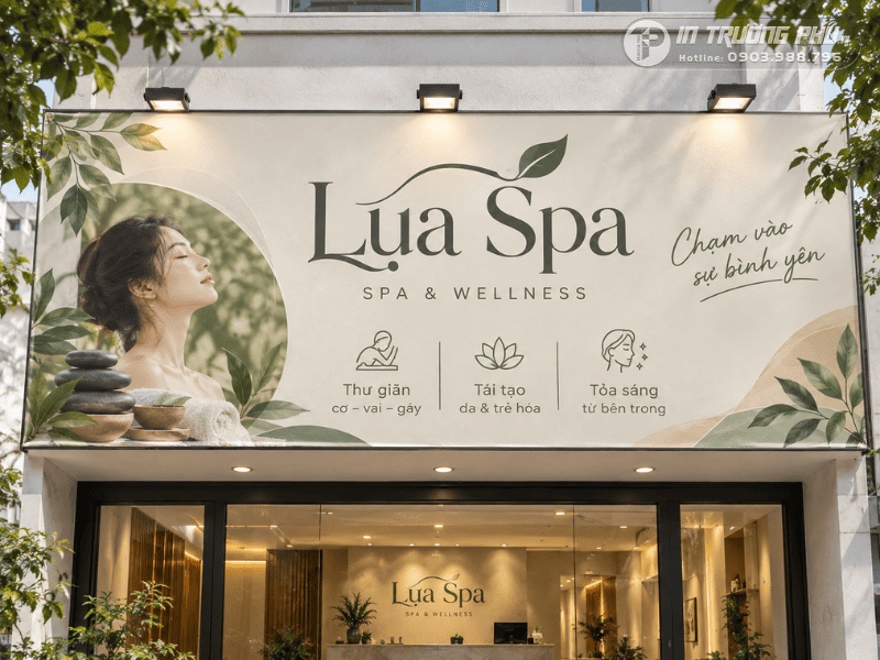 biển bạt spa đẹp