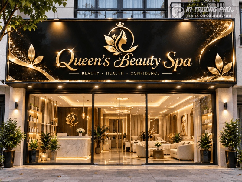 biển bạt spa đẹp