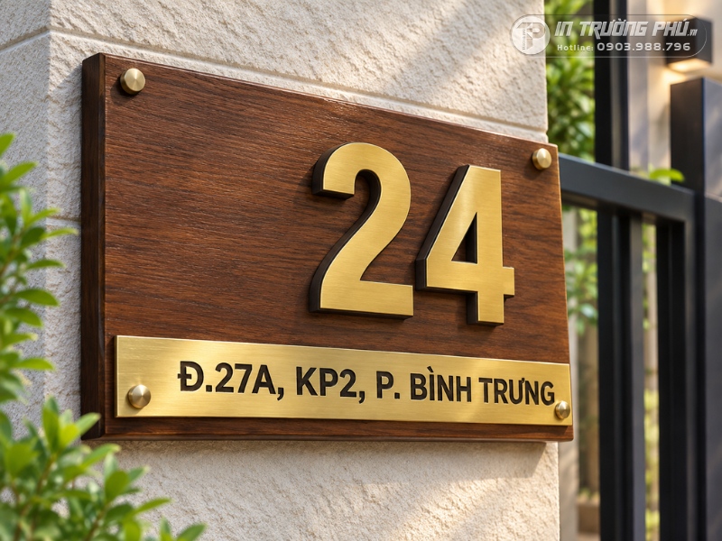 mẫu biển số nh&agrave; biệt thự