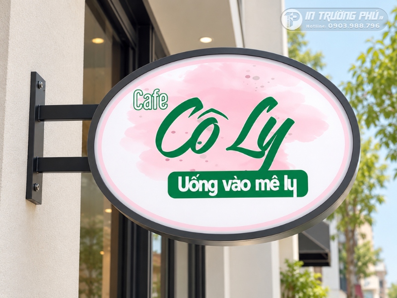 Biển vẫy cafe đẹp