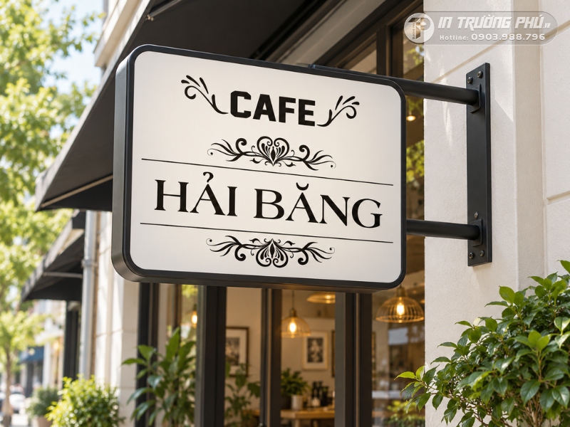 Biển vẫy cafe đẹp