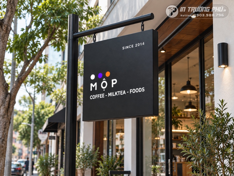Biển vẫy cafe đẹp