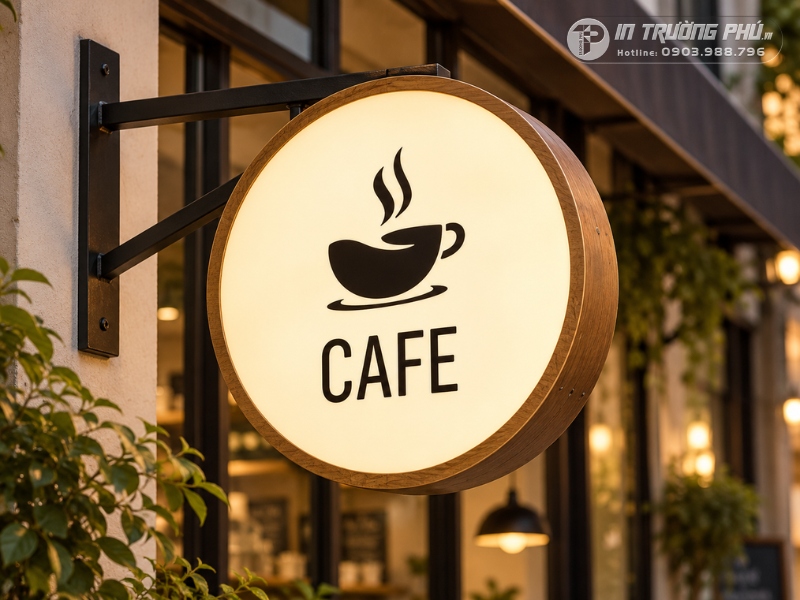 Biển vẫy cafe đẹp