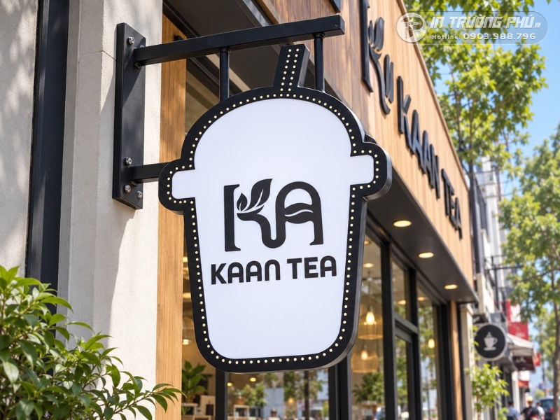 Biển vẫy cafe đẹp