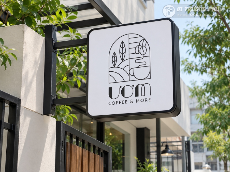 Biển vẫy cafe đẹp