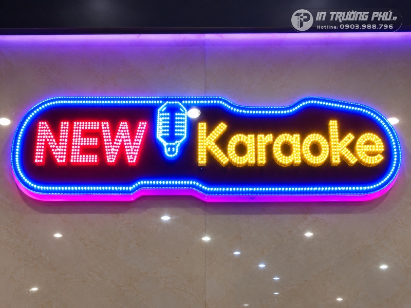 biển vẫy karaoke