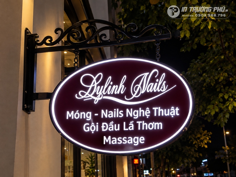 biển vẫy nail
