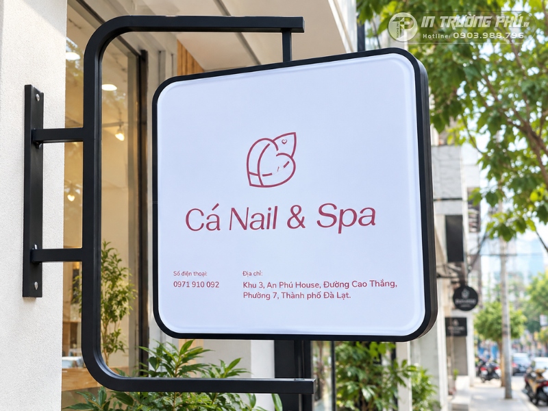 biển vẫy nail
