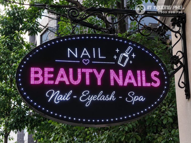 biển vẫy nail
