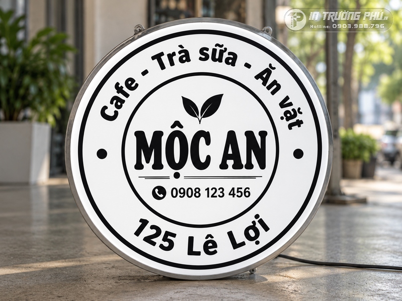 Biển vẫy qu&aacute;n tr&agrave; sữa