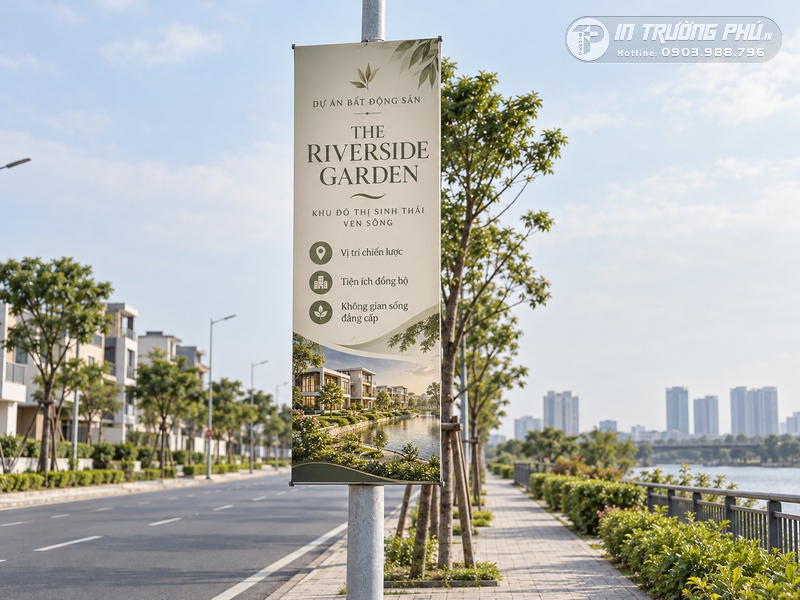Mẫu poster nh&agrave; đất