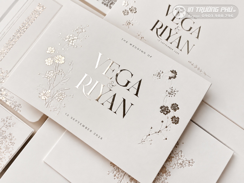 Mẫu thiệp cưới đẹp sang trọng