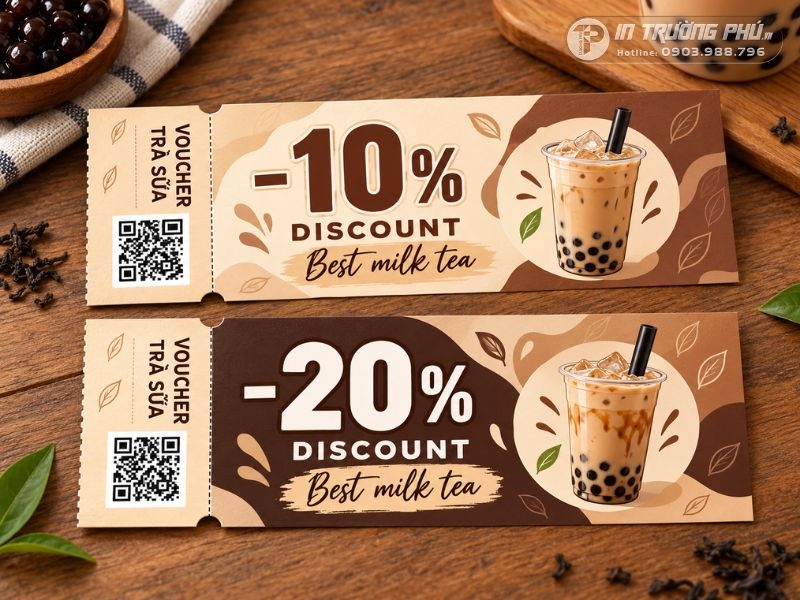 Mẫu tờ rơi khai trương qu&aacute;n tr&agrave; sữa