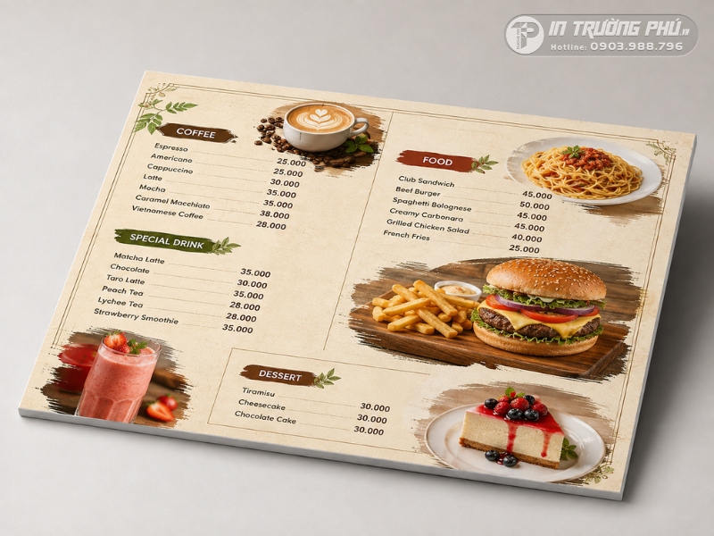 Menu formex