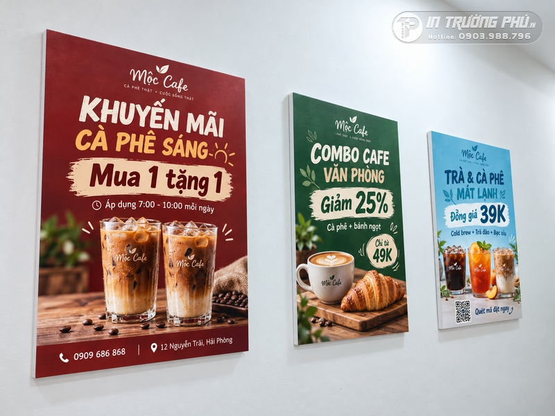 Poster khuyến m&atilde;i