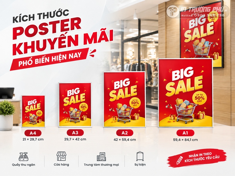Poster khuyến m&atilde;i