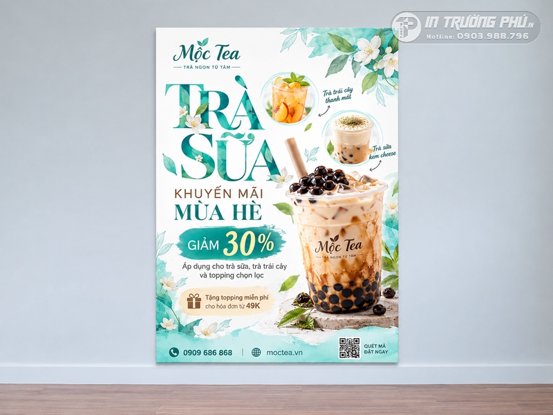 Poster khuyến m&atilde;i