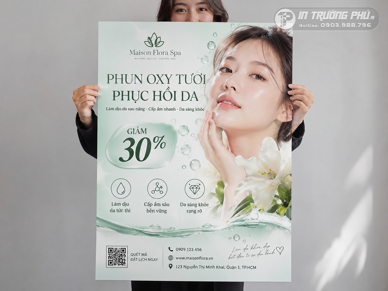 Poster đẹp cho spa